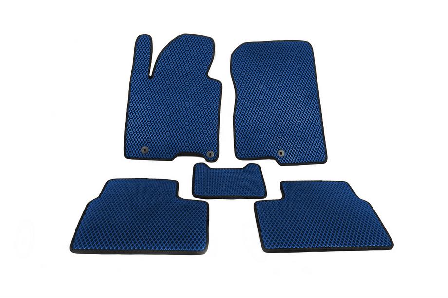 Kia Ceed 2012-2018 EVA Fußmatten (Blau) Image