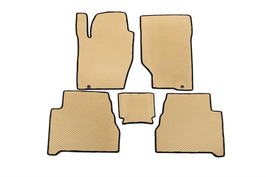 Kia Sorento I BL 2002-2009 EVA Fußmatten (Beige) Image