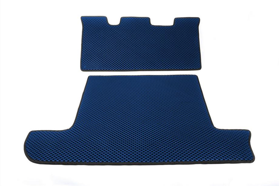 Lexus LX470 1998-2007 Kofferraummatte 2 Stk Blau (EVA, 7 Sitze) Image
