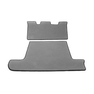 Kofferraummatte 2 Stk Grau (EVA, 7-Sitzer) Toyota Land Cruiser 100 1998-2007 Foto 1