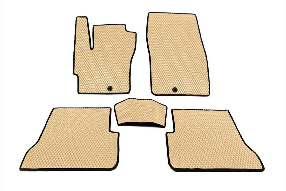 Mazda 3 2003-2009 EVA Fußmatten (Beige) Image