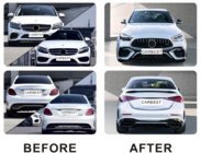 Mercedes C-class W205 2014-2021 Facelift Kit auf W206 AMG Foto 2