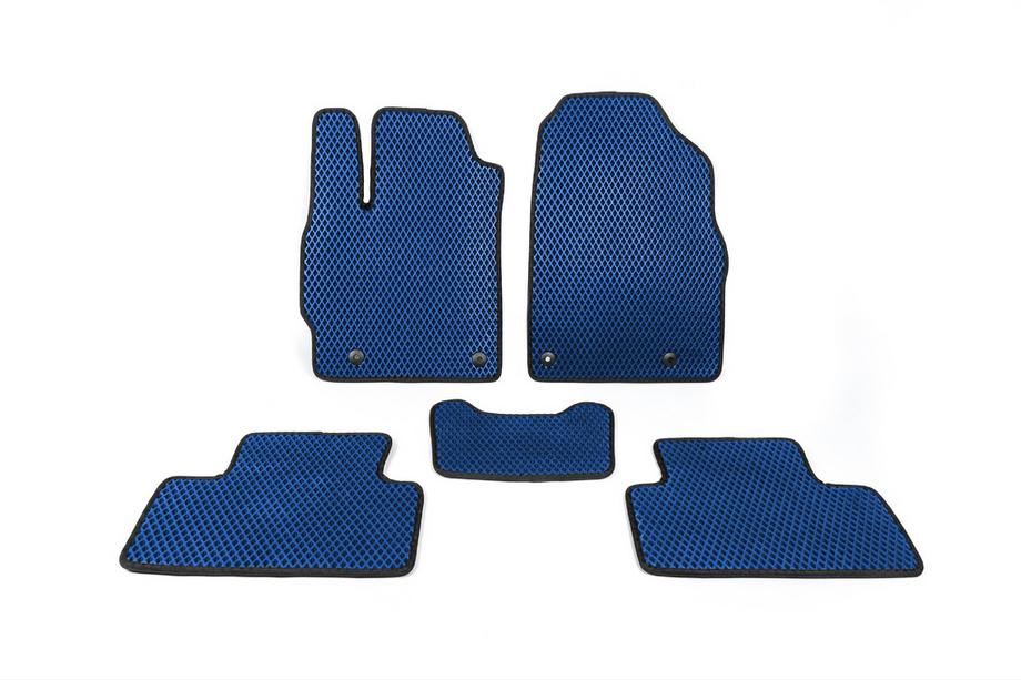 Mazda CX-7 2006-2012 EVA Fußmatten (Benzin, Blau) Image