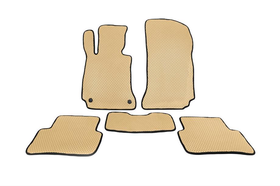Mercedes C-class W204 2007-2015 EVA Fußmatten (Beige) Image