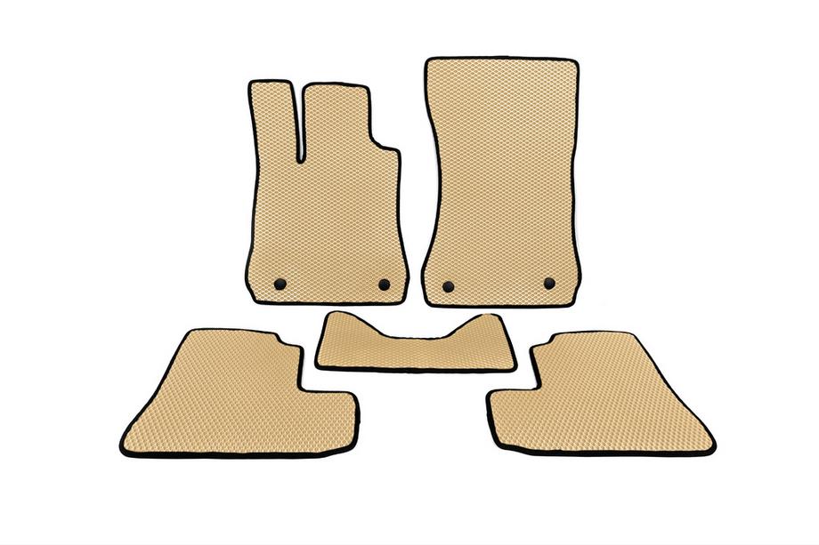 Mercedes S-class W221 2005-2013 EVA Fußmatten (Short, Beige) Image