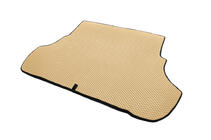 Mitsubishi Lancer X 2008- Kofferraummatte (EVA, Beige) Foto 2
