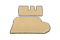 Mitsubishi Outlander 2006-2012 Kofferraummatte (EVA, Beige) 7-Sitzer Ohne Subwoofer Foto 1