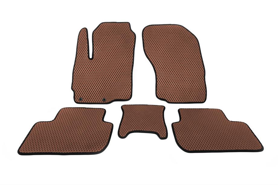 Mitsubishi Outlander 2012-2021 EVA Fußmatten (Braun) Image