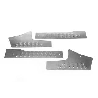 Einstiegsleisten innen OmsaLine Edelstahl Peugeot Partner Tepee 2008-2018 Foto 3