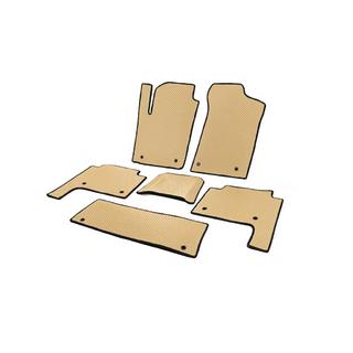 EVA Fußmatten 3 Reihen Beige Nissan Patrol Y62 2010-2024 Foto 2