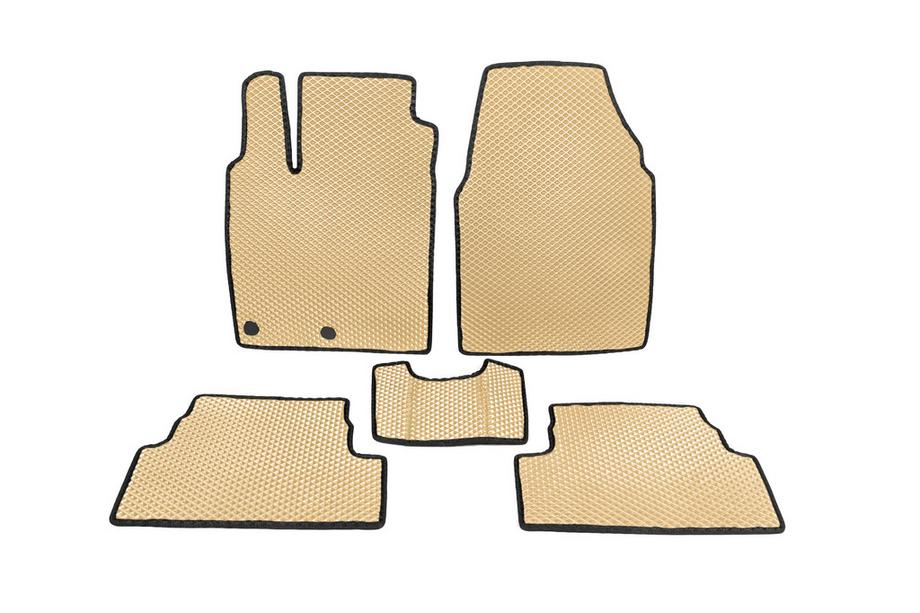 Nissan Qashqai 2007-2010 EVA Fußmatten Beige Image