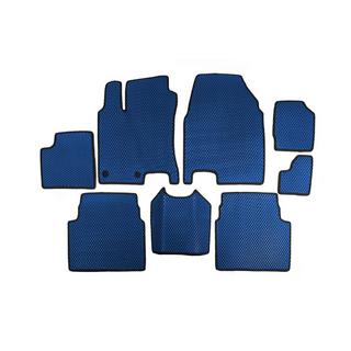 EVA Fußmatten für +2 (3 Reihen, Blau) Nissan Qashqai 2010-2014 Foto 1