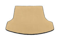 Nissan Qashqai 2010-2014 Kofferraummatte für +2 (lang, EVA, Beige) Foto 1