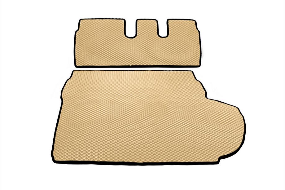 Peugeot 4007 2007-2013 Kofferraummatte (EVA, Beige) 7-Sitzer Foto 2
