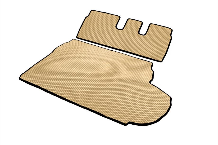 Peugeot 4007 2007-2013 Kofferraummatte (EVA, Beige) 7-Sitzer Foto 4