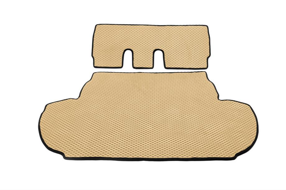 Peugeot 4007 2007-2013 Kofferraummatte (EVA, Beige) 7-Sitzer Foto 1