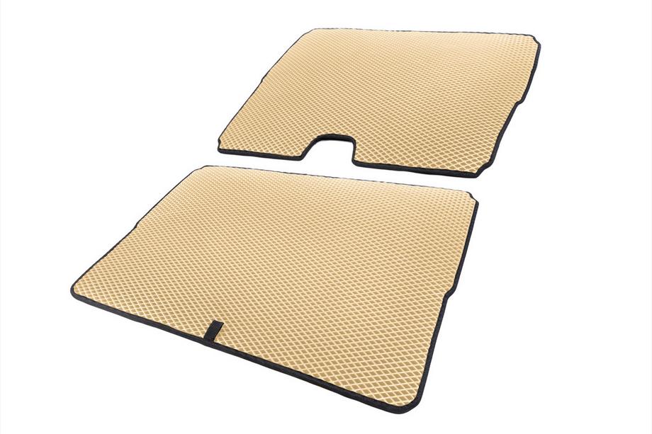 Peugeot 3008 2008-2016 Kofferraummatte (EVA, Beige) Kofferraummatte Oben+Unten (EVA, Beige) Image