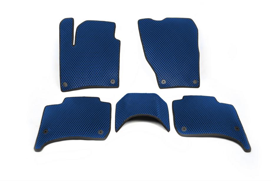 Porsche Cayenne 2010-2017 EVA Fußmatten (Blau) Image