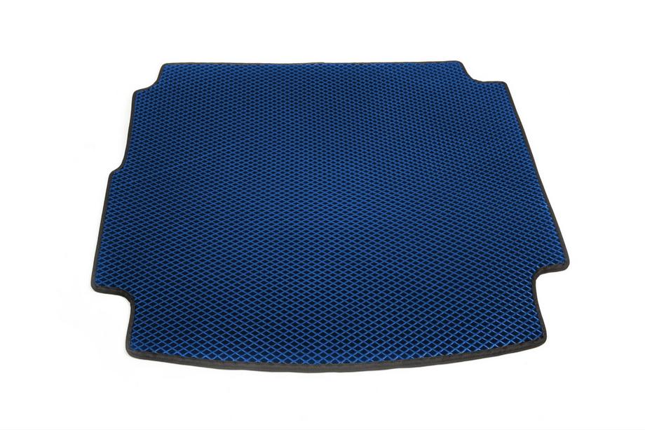 Porsche Cayenne 2010-2017 Kofferraummatte mit Subwoofer (EVA, Blau) Image
