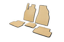 Renault Megane II 2004-2009 EVA Fußmatten (Beige) Foto 2