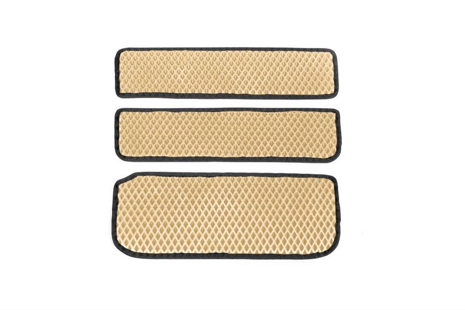 Opel Vivaro 2001–2015 EVA Einstiegsleisten-Matten (3 Stk, Beige) Image