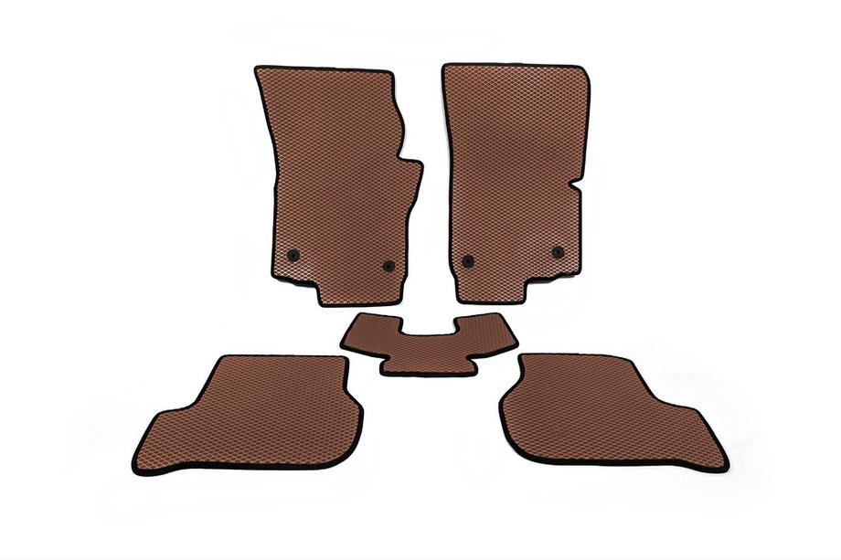 Seat Leon 2005-2012 EVA Fußmatten (Braun) Image