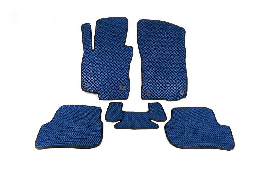 Skoda Octavia II A5 2010-2013 EVA Fußmatten (Blau) Image
