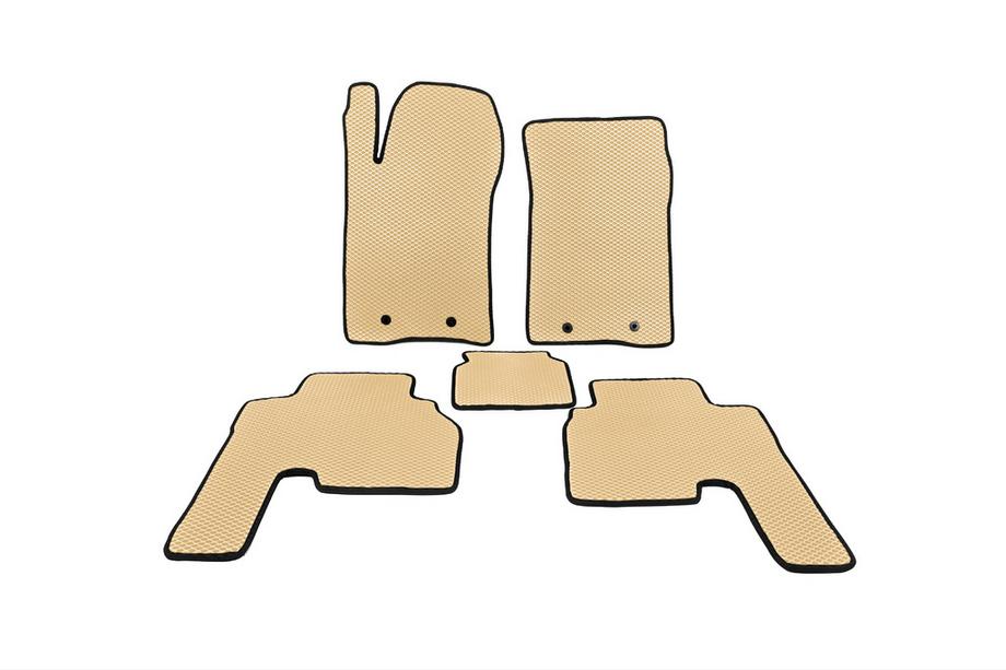 SsangYong Action 2005-2018 EVA Fußmatten (2005-2011, Beige) Image