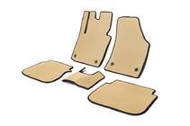 Volkswagen Caddy 2010-2015 EVA Fußmatten (Beige) 2 Stk, vorne Foto 4
