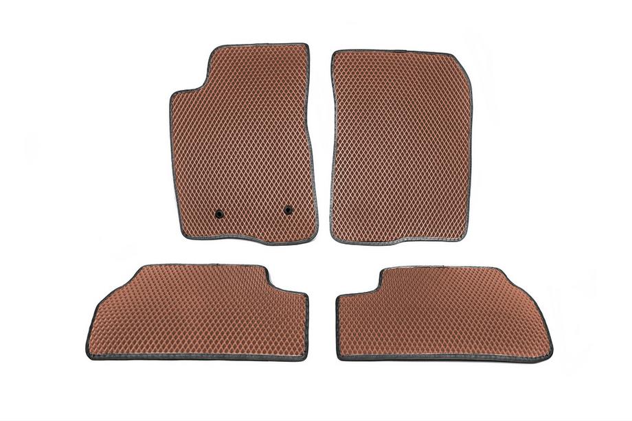 Toyota Corolla Verso 2004-2009 EVA Fußmatten (Braun) Image