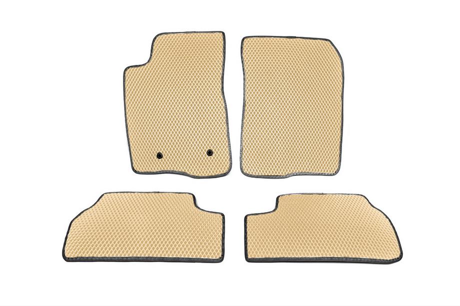 Toyota Corolla Verso 2004-2009 EVA Fußmatten (Beige) Image