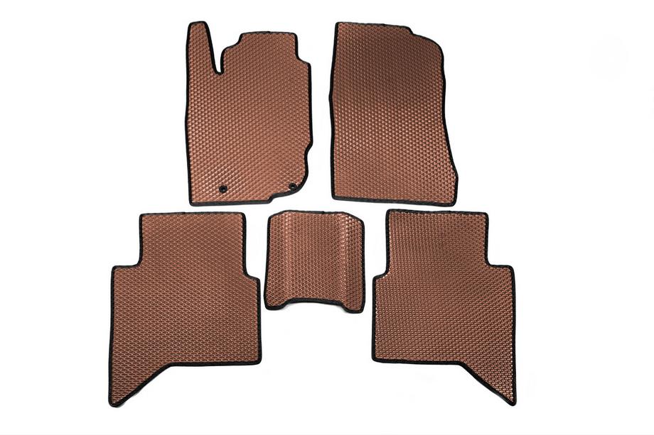Toyota Hilux 2006-2015 EVA Fußmatten V1 (Braun) Image