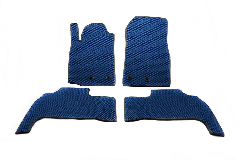 Toyota Land Cruiser 200 2007-2021 EVA Fußmatten (2012-2021, Blau) Image