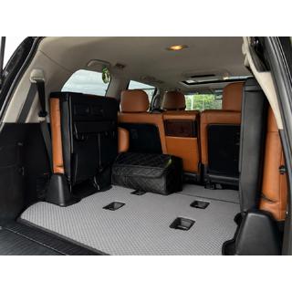 Kofferraummatte 2 Stk (EVA, 7 Sitze, Grau) Toyota Land Cruiser 200 2007-2021 Foto 1