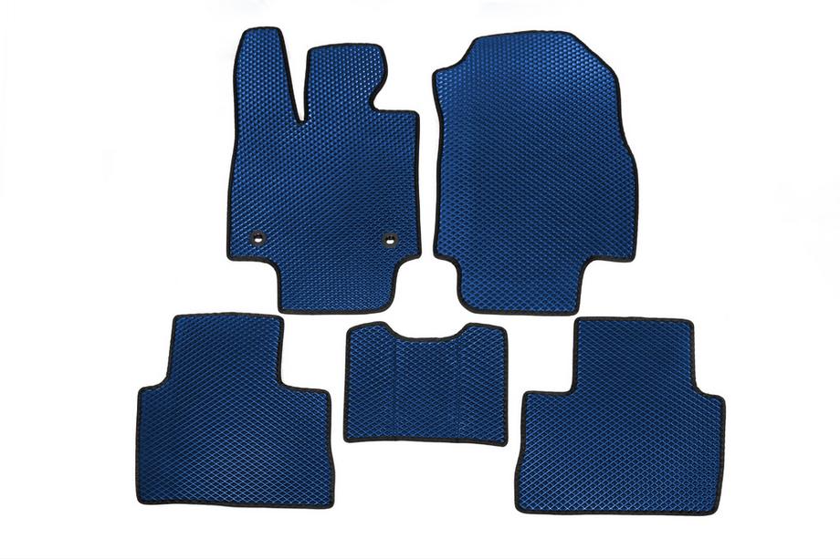 Toyota Rav 4 2019–2025 EVA Fußmatten Automatikgetriebe (Blau) Image