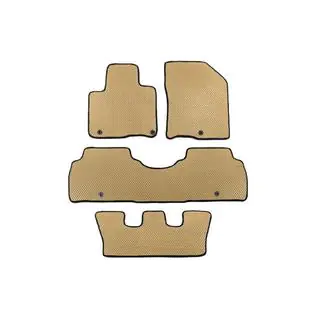 EVA-Fußmatten (7-Sitzer, Hibrid, Beige)