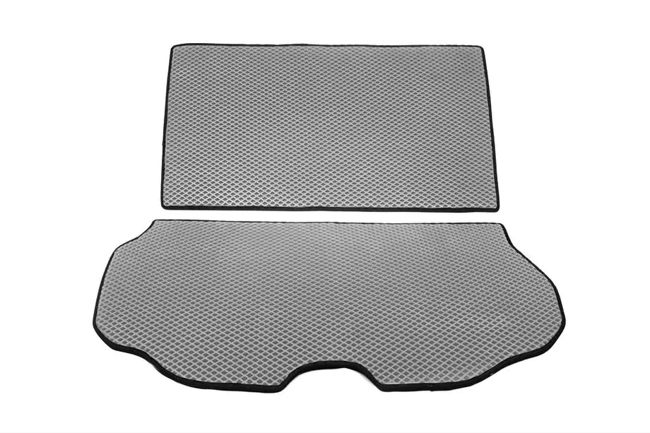 Volvo XC70 2007-2013 Kofferraummatte 2-teilig (EVA, Grau) Image