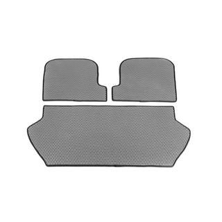 Kofferraummatte 3-teilig (EVA, Grau) Volvo XC90 2002-2014 Foto 1