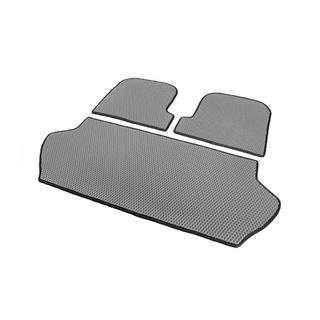 Kofferraummatte 3-teilig (EVA, Grau) Volvo XC90 2002-2014 Foto 2