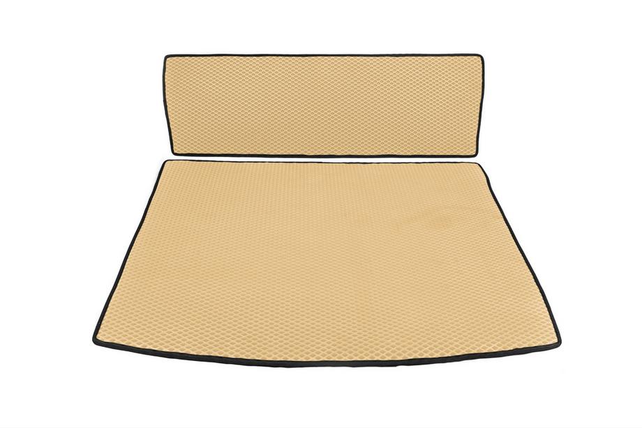 Volkswagen Caddy 2015-2020 Kofferraummatte V2 MAXI (EVA, Beige) Image
