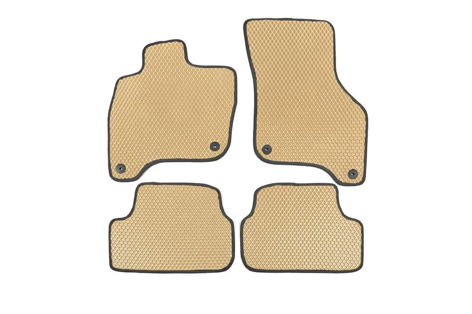 Volkswagen Golf 7/E-Golf 2012-2020 EVA Fußmatten für E-Golf (Beige) Image