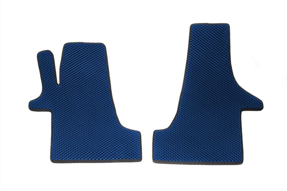 Volkswagen T5 Multivan 2003–2010 EVA Fußmatten (Blau, vorne, für 2+1) Image