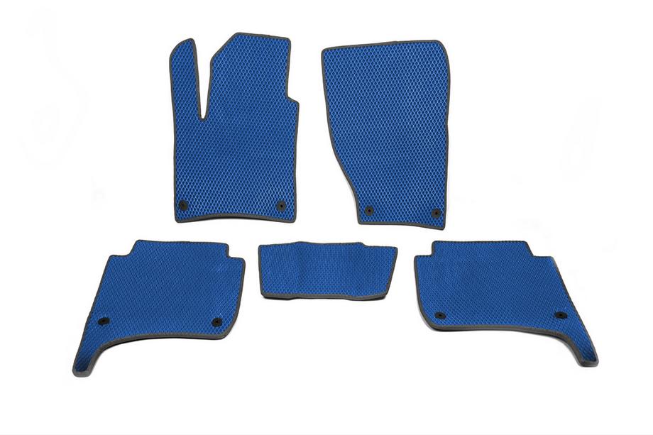 Volkswagen Touareg 2010-2018 EVA Fußmatten (Blau) Image