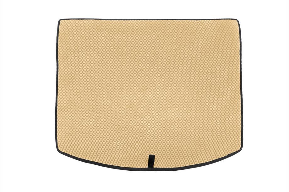 Volkswagen Touran 2010-2015 Kofferraummatte (EVA, 5-Sitzer, Beige) Image