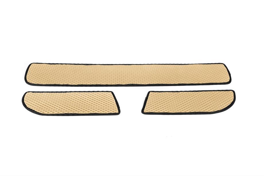 Mercedes Sprinter W907/W910 2018- Polyurethan Einstiegsleisten Matten (3 Stk., EVA, Beige) Image