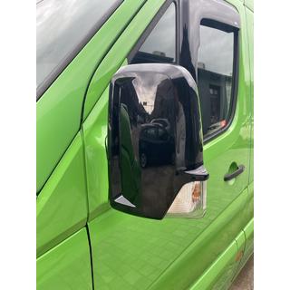 Spiegelabdeckungen BlackEdition (2 Stk., Kunststoff) Volkswagen Crafter 2006-2016 Foto 1