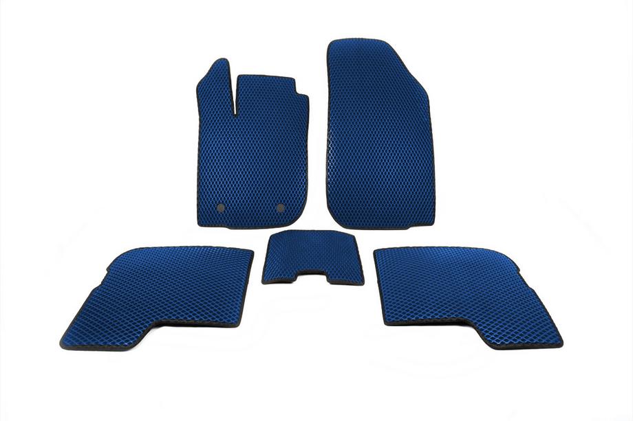 Renault Logan I 2008-2013 EVA Fußmatten (Blau) Image