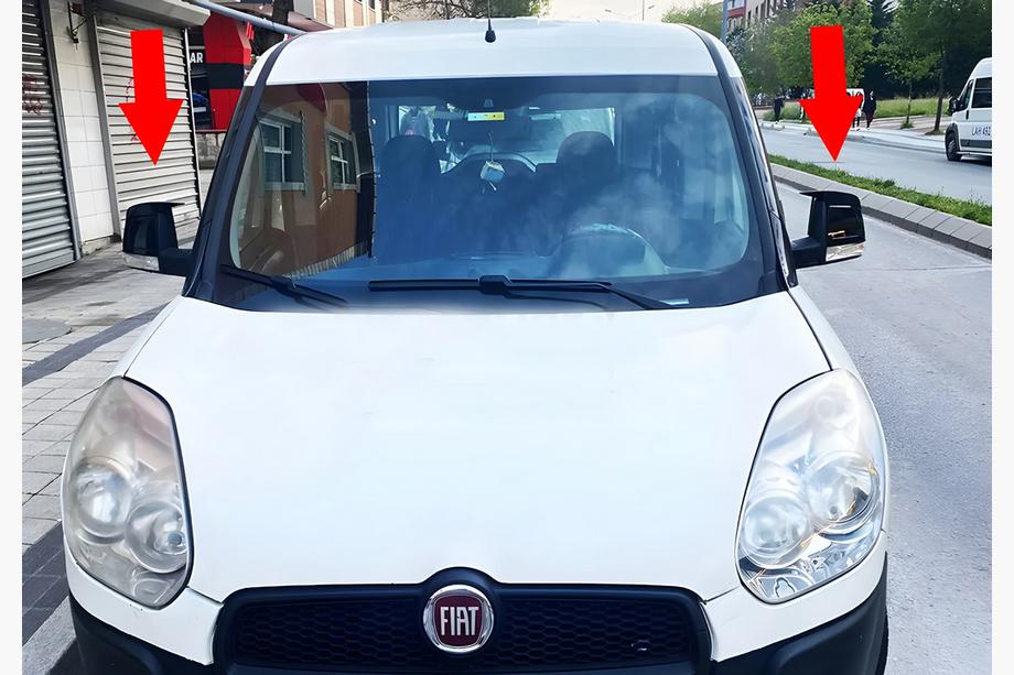 Fiat Doblo II 2010-2022 Spiegelabdeckungen BMW-Style (2 Stk) Image