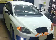 Seat Leon 2005-2012 Spiegelabdeckungen BMW-Style (2005-2010, 2 Stk) Foto 11