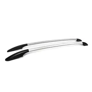 Dachreling OmsaLine Solid (2 Stk, grau) Peugeot 3008 2016-2023 Foto 1